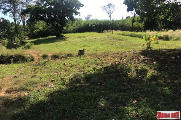 One Rai of Green Hillside Land with Mountain Views For Sale in Rawai-6