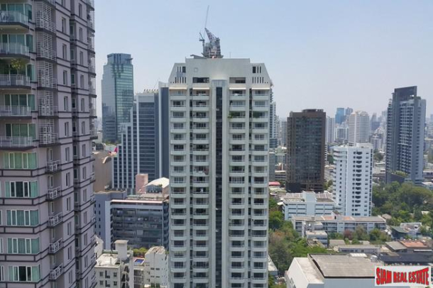 The Peaks Residence | Large 2 Bed Condo at Sukhumvit 15, Nana/Asoke next to Water Taxi Pier and NIST School-25