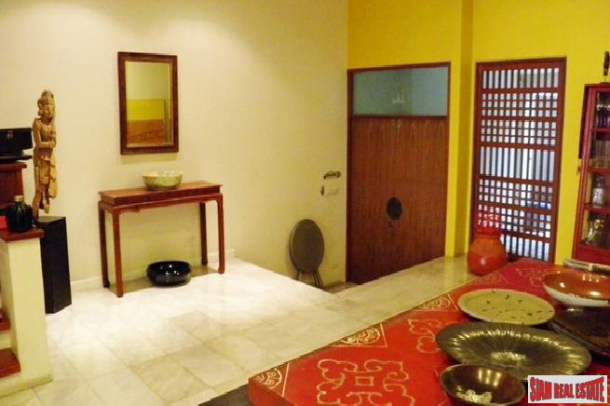 The Natural Place | Extra Large Three Bedroom Family-Style  House for Rent in Secure Phrom Phong Compound-5