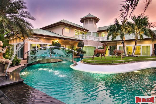 Jomtien Yacht Club III | Majestic 4 Bed Luxurious Pool Villa with Private Boat Mooring at Na Jomtien | 38% Discount!-2