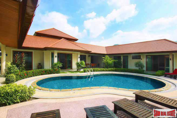 Cherng'Lay Villas and Condos | Private Four Bedroom Pool Villa with Tropical Gardens for Sale in Cherng Talay-1