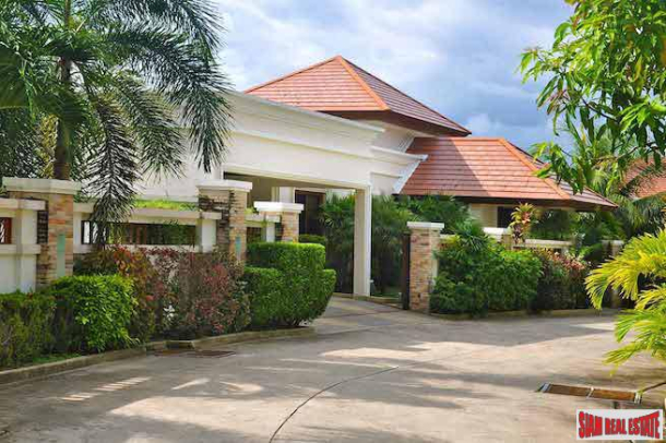 Cherng'Lay Villas and Condos | Private Four Bedroom Pool Villa with Tropical Gardens for Sale in Cherng Talay-2