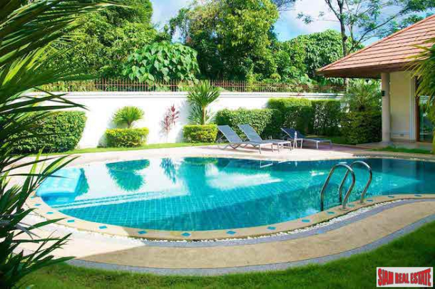 Cherng'Lay Villas and Condos | Private Four Bedroom Pool Villa with Tropical Gardens for Sale in Cherng Talay-3