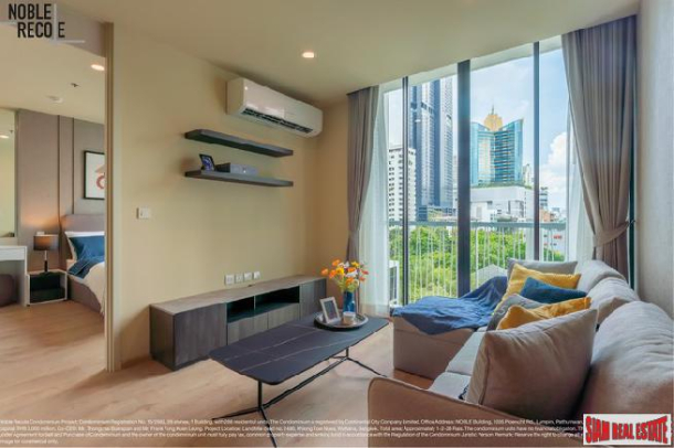 Newly Completed High-Rise at Sukhumvit 19, Central Asoke - 2 Bed Unit with Green Views - Last 2 Bed Unit - 20% Discount and Free Furniture!-6