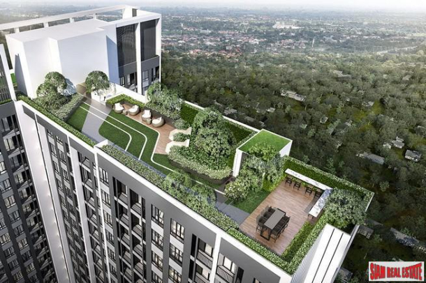 New Value High-Rise Condo by Leading Thai Developer at Srinakarin Road, next to New MRT Si La Salle - Two Bed Units-5