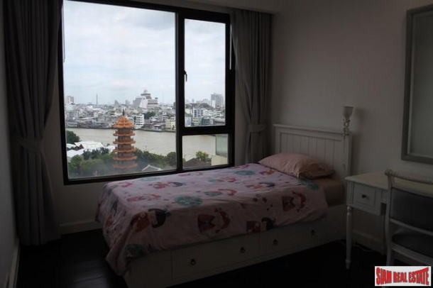 Baan Chao Praya | Riverfront Three Bedroom Corner Condo for Rent in Krung Thonburi-2