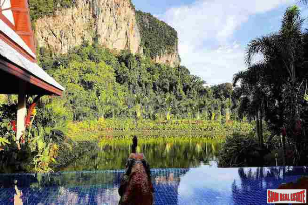 Private Peaceful Three Bedroom Pool Villa with Spectacular Karst Mountain Views in Ao Nang-13