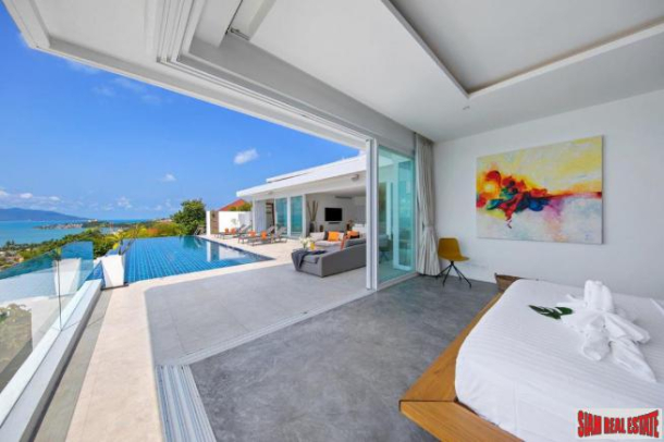 4 Bedroom Pool Villa with Sea View in Big Buddha, Koh Samui-9
