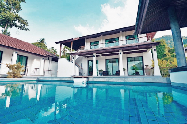 3 Bedroom Pool Villa with Sea View in Mae Nam, Koh Samui-1