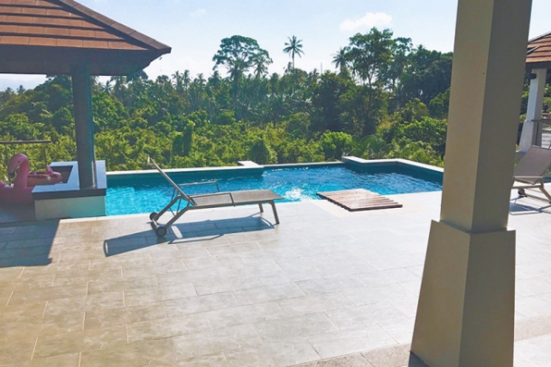 3 Bedroom Pool Villa with Sea View in Mae Nam, Koh Samui-12