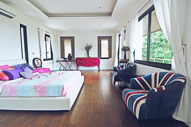 3 Bedroom Pool Villa with Sea View in Mae Nam, Koh Samui-13
