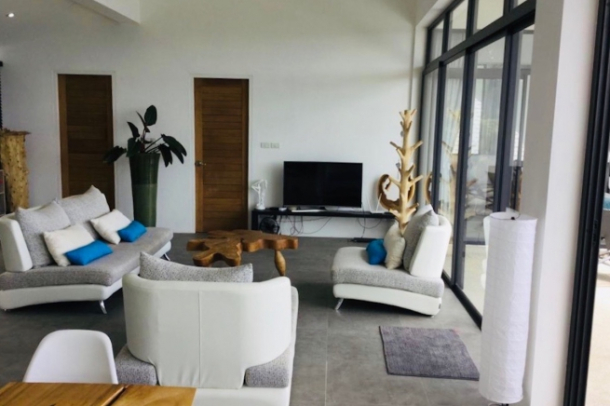 3 Bedroom Pool Villa with Sea View in Chaweng Noi, Koh Samui-11