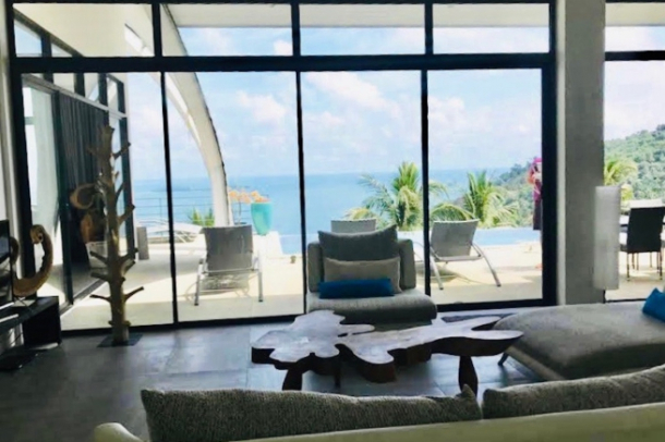 3 Bedroom Pool Villa with Sea View in Chaweng Noi, Koh Samui-12