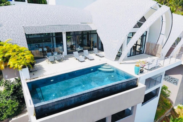 3 Bedroom Pool Villa with Sea View in Chaweng Noi, Koh Samui-21