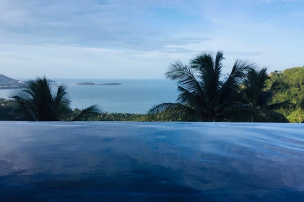 3 Bedroom Pool Villa with Sea View in Chaweng Noi, Koh Samui-24