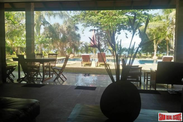 Beachfront Five Bedroom Home for Sale on a Pristine White Sand Beach in Natai, Phang Nga-3