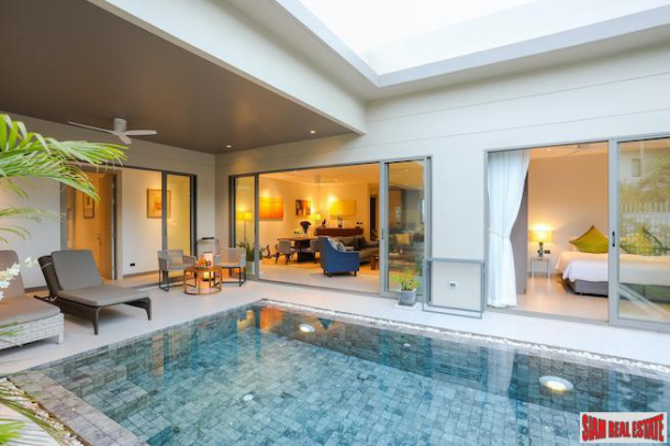 New Contemporary Three Bedroom Pool Villa with Modern Furniture for Sale in Cherng Talay-1