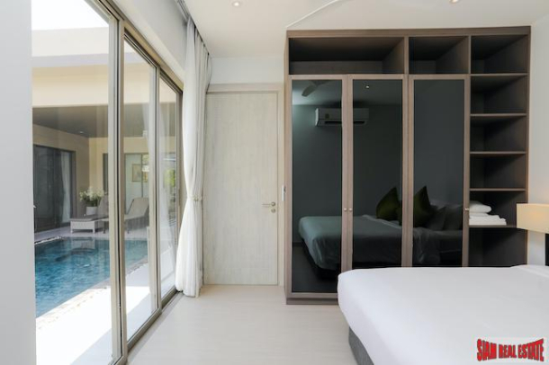 New Contemporary Three Bedroom Pool Villa with Modern Furniture for Sale in Cherng Talay-12