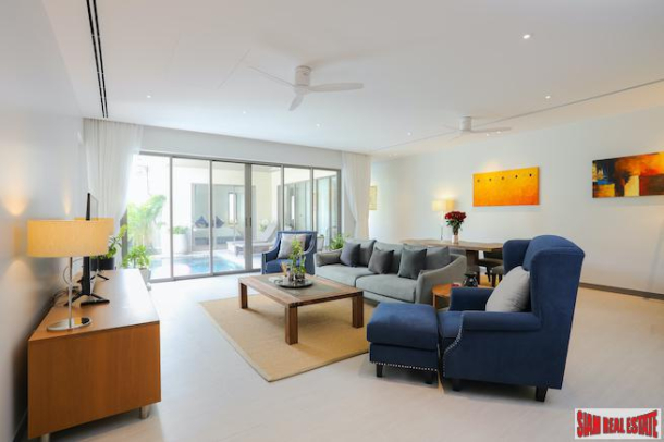 New Contemporary Three Bedroom Pool Villa with Modern Furniture for Sale in Cherng Talay-4