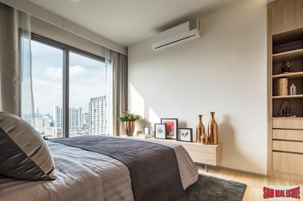 Newly Completed High-Rise Condo by Leading Developers at Chatuchak Park Area close to BTS and MRT, Excellent Facilities including Sport Arena - 2 Bed Units - Free Furniture and Electronics!-7