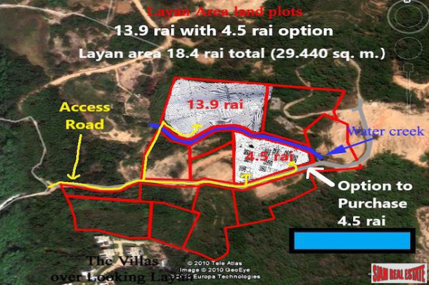 Sea View Land 12 Rai with Chanote Title for Sale in Layan-10