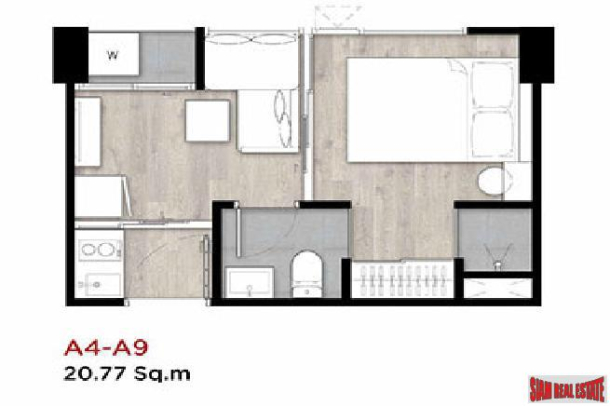 New Modern Low-Rise Condo with Unique Unit Types at Ladprao, Chatuchak - 1 Bed Units-3