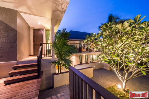 Four Bedroom Modern Thai Pool Villa for Rent in Bang Tao-10