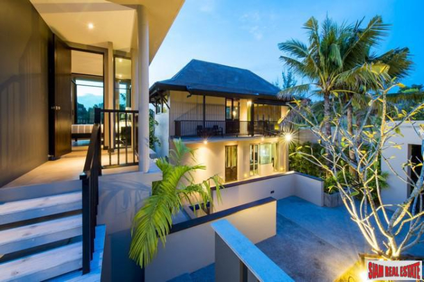 Four Bedroom Modern Thai Pool Villa for Rent in Bang Tao-2