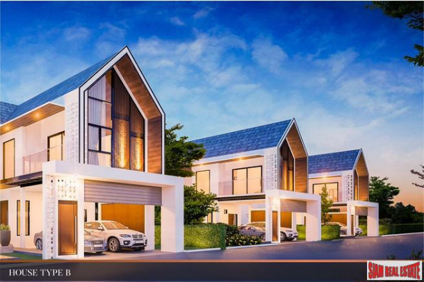 New Two Storey Three Bedroom House Development in Huai Yai, Pattaya-2