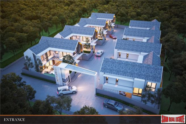 New Two Storey Four Bedroom House Development in Huai Yai, Pattaya-6