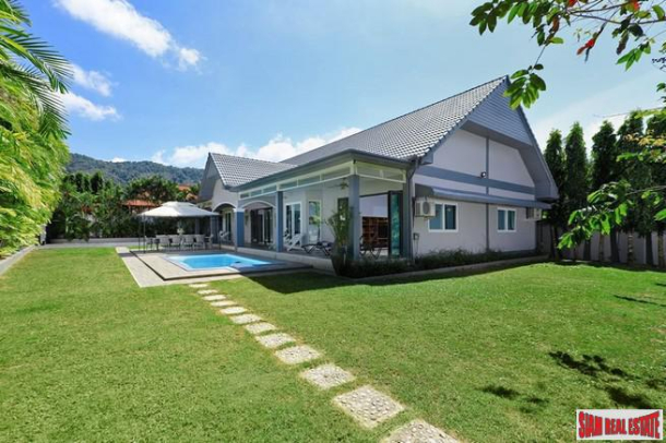 Private Five Bedroom Pool Villa with Spacious Rooms and Large Gardens for Sale in Kamala-1