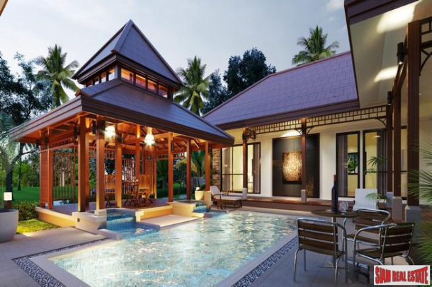 Modern & Private  Bali Style Pool Villa Development with 2-5 Bedrooms in Cherng Talay-3