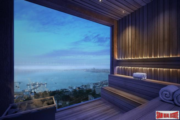 Panoramic Sea Views from this New Pattaya City Condominium - One Bedroom Available-4