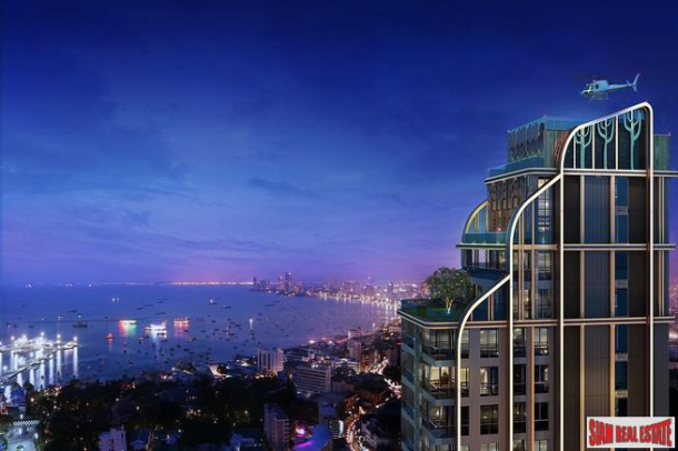Panoramic Sea Views from this New Pattaya City Condominium - Two Bedroom Available-19