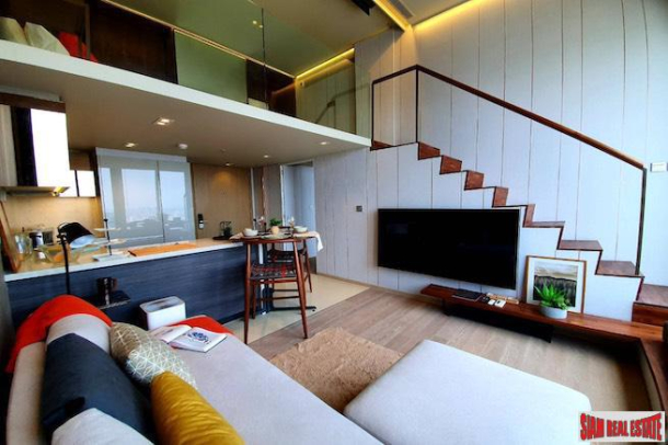 The ESSE Asoke | Contemporary Two Bedroom Loft-Style Duplex for Rent on the 50th Floor-5