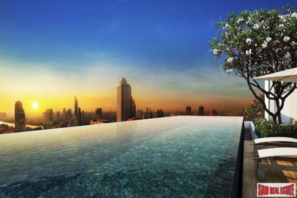 The Bangkok Sathorn | Luxury One Bedroom with Private Elevator and City Views for Sale in Surasak-9