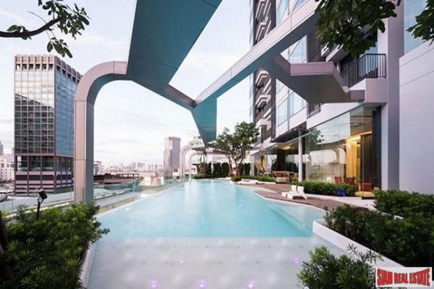 Pyne by Sansiri | Luxury One Bedroom for Sale with City & Pool Views very close to BTS Ratchathewii-10