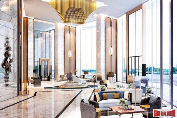 Magnolias Waterfront Residences - 61st Floor Three Bedroom Condo for Sale with Panoramic River & City Views in Silom/Sathorn-2