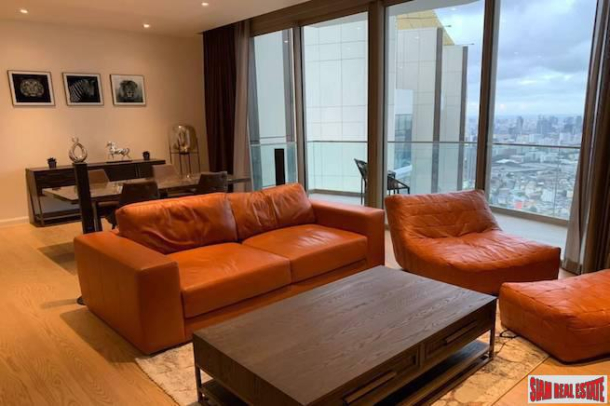 Magnolias Waterfront Residences - 61st Floor Three Bedroom Condo for Sale with Panoramic River & City Views in Silom/Sathorn-7