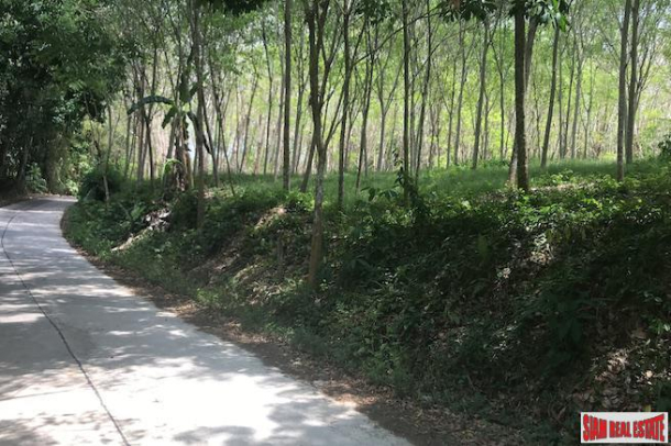 North Facing Flat Land Plot for Sale in Takua Thang, Phang Nga-1