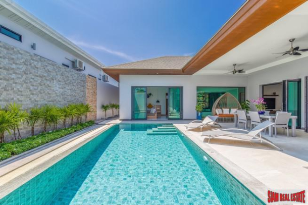 Bright & Beautiful New Three Bedroom Pool Villa for Sale in Cherng Talay-2