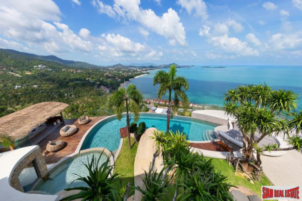 Ultra Luxury Amazing 5 Bed Sea View Villa, 270Â° Panorama in Chaweng Noi, Koh Samui-16