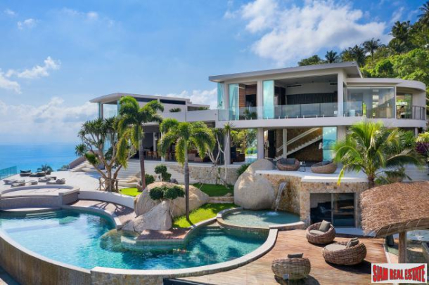 Ultra Luxury Amazing 5 Bed Sea View Villa, 270Â° Panorama in Chaweng Noi, Koh Samui-17