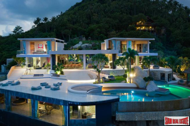 Ultra Luxury Amazing 5 Bed Sea View Villa, 270Â° Panorama in Chaweng Noi, Koh Samui-24