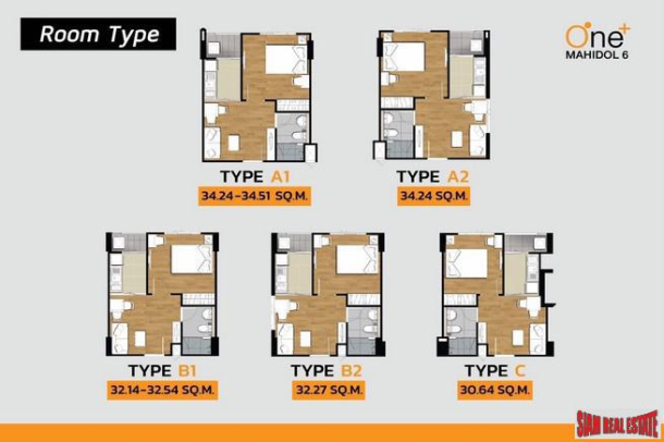 New Smart Designed One Bedroom Condos for Sale in Pa Daet, Chiang Mai-12