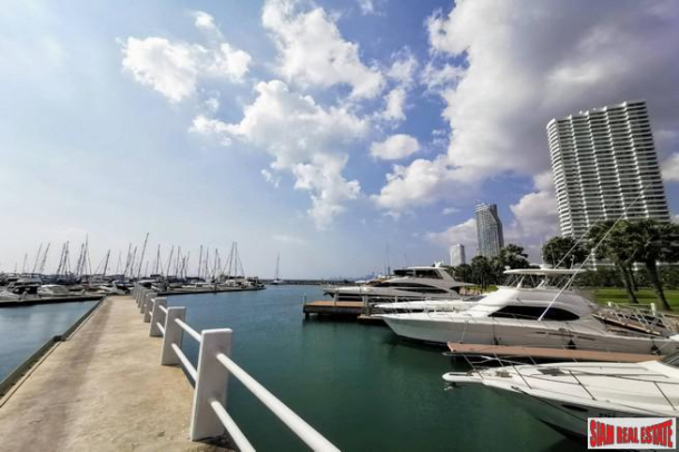 Ocean Marina Development | Spectacular 180 Degree Sea & Marina Views from with Two Bedroom Condo for Sale in Pattaya-27