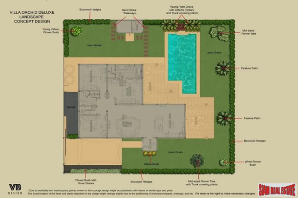 Luna Villas | Three Bedroom Modern Design Pool Villa for Rent in Layan-29