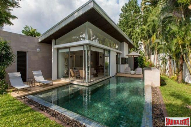 Luna Villas | Three Bedroom Modern Design Pool Villa for Rent in Layan-1