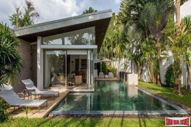 Luna Villas | Three Bedroom Modern Design Pool Villa for Rent in Layan-2