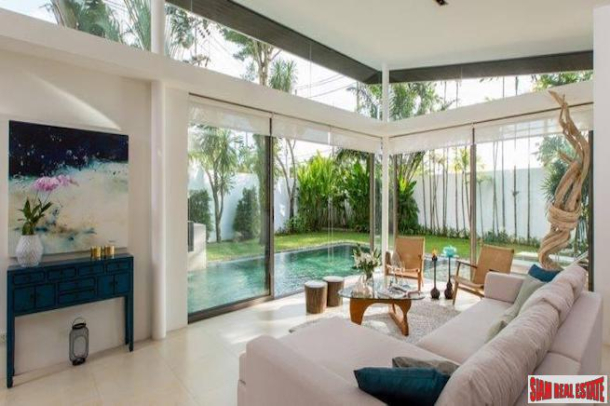 Luna Villas | Three Bedroom Modern Design Pool Villa for Rent in Layan-3